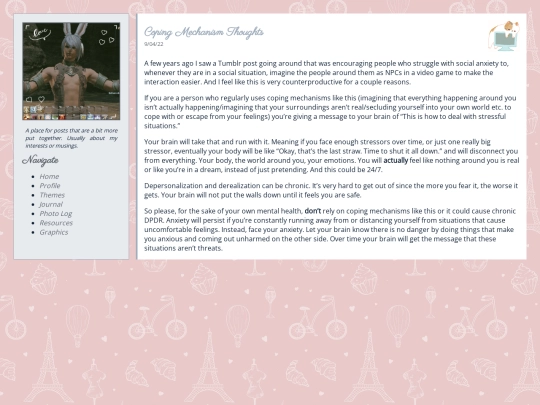 blog screenshot