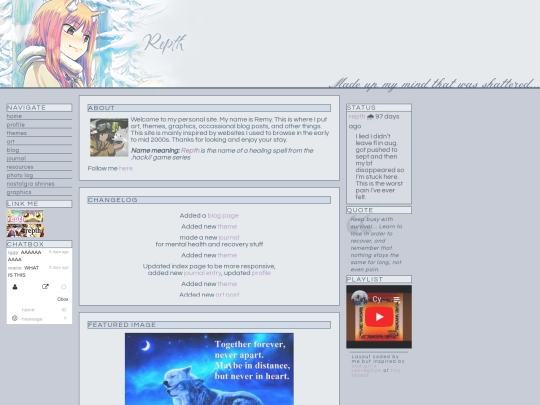index screenshot