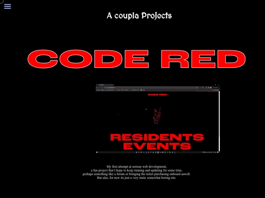 pages/projects screenshot