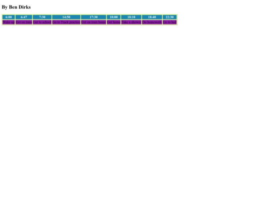 StylishSchedule screenshot