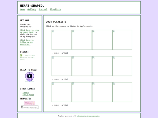 Playlists/2024 screenshot