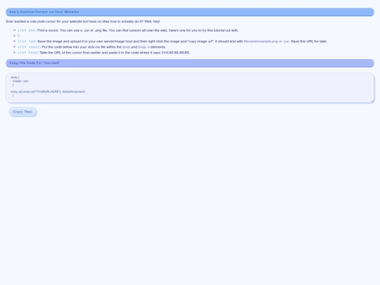 tutorials/iframe/CustomCursor screenshot