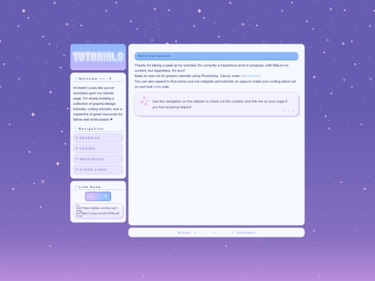 tutorials screenshot