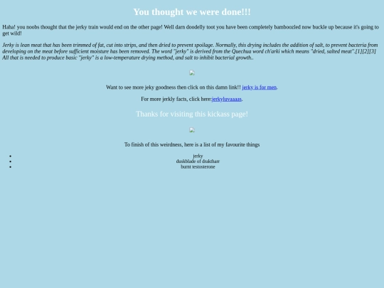 Jerky2.0 screenshot