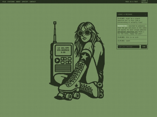test screenshot