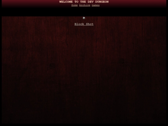 games screenshot