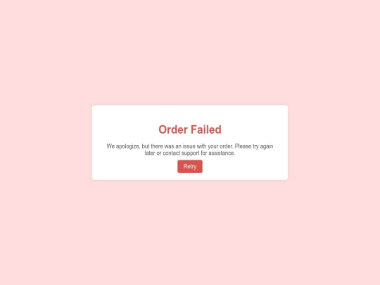 failed screenshot
