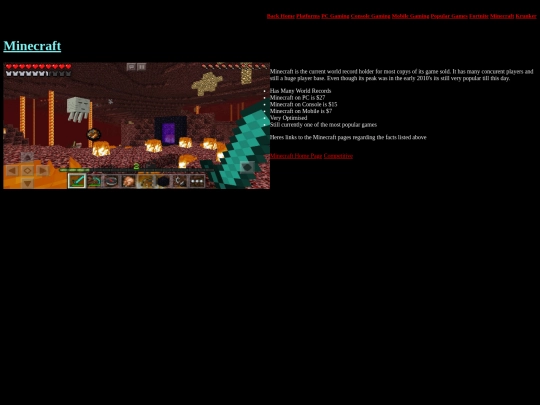 Minecraft screenshot