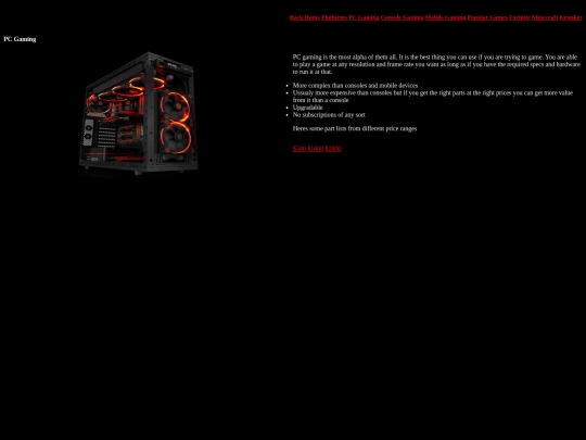 PC screenshot