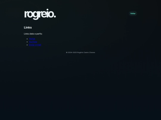 links screenshot