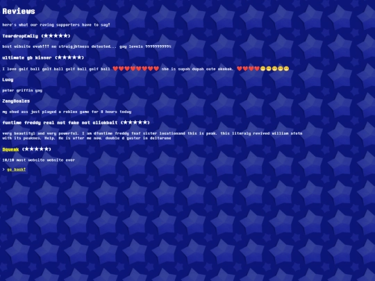 reviews screenshot