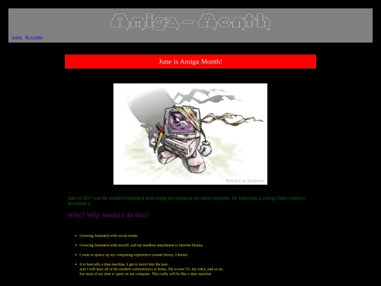 Amimonth/amigamonth screenshot
