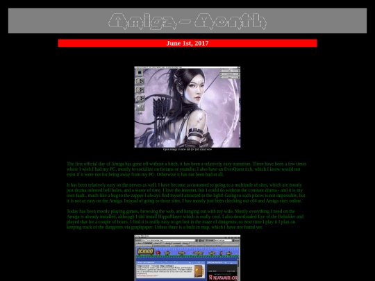 Amimonth/day1 screenshot