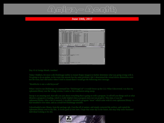 Amimonth/day10 screenshot