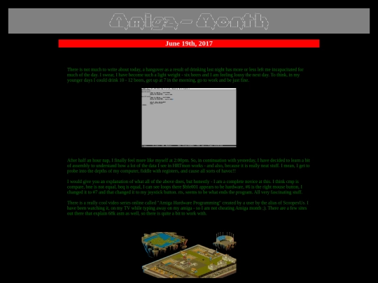 Amimonth/day19 screenshot