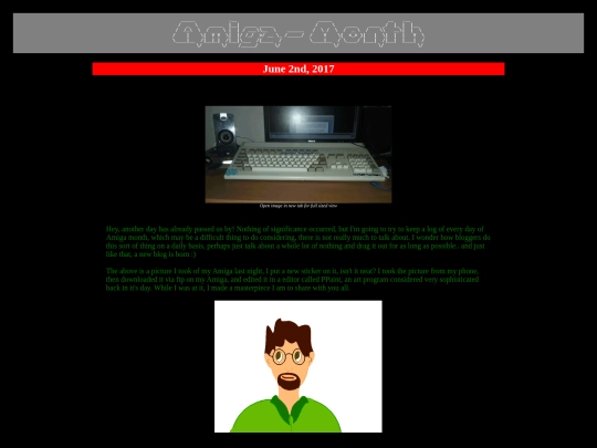 Amimonth/day2 screenshot