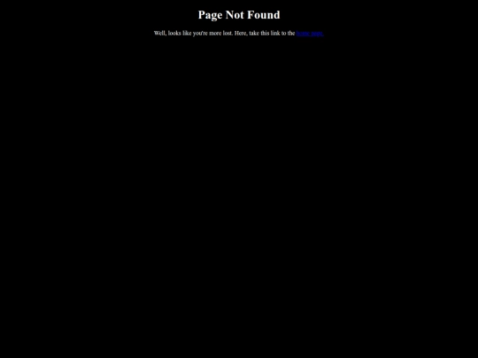 not_found screenshot