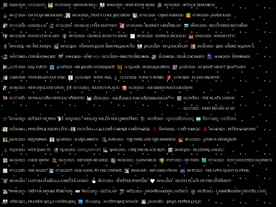 weeklyarchive screenshot