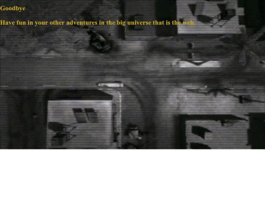 bye screenshot