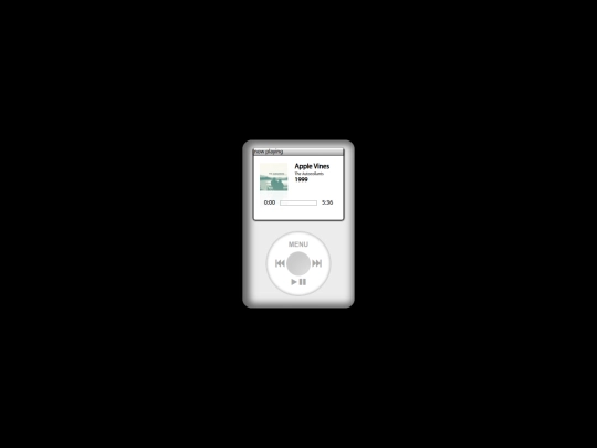 ipod screenshot