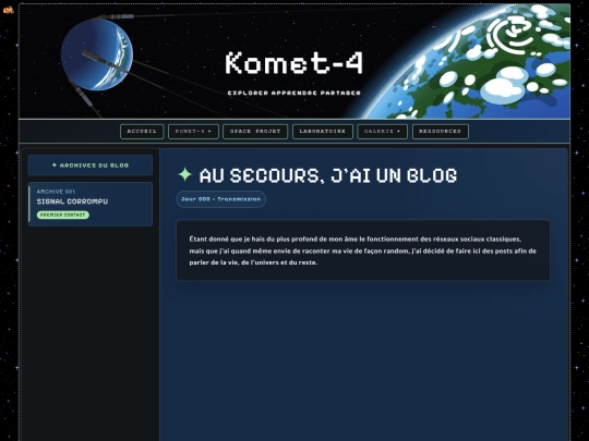 pages/blog screenshot