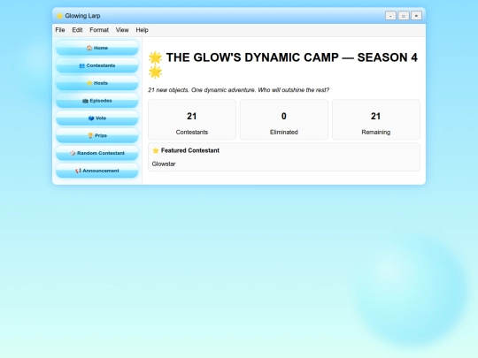 Glowinglarp screenshot