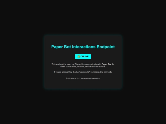 interactions screenshot