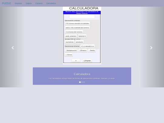 carrusel screenshot