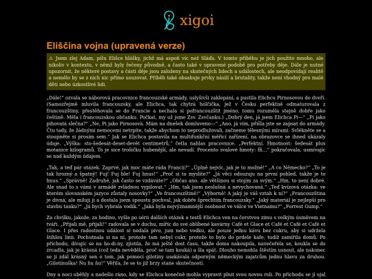 c/hlaskopisy/eliscina-vojna-odlehcena-verze screenshot