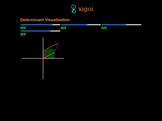 determinant screenshot