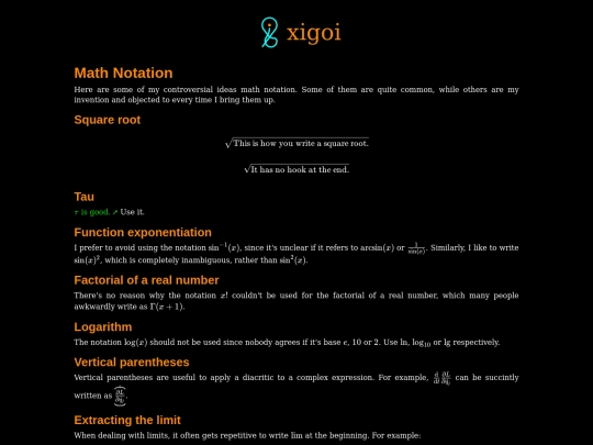 math-notation screenshot