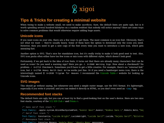minimal-website-tricks screenshot