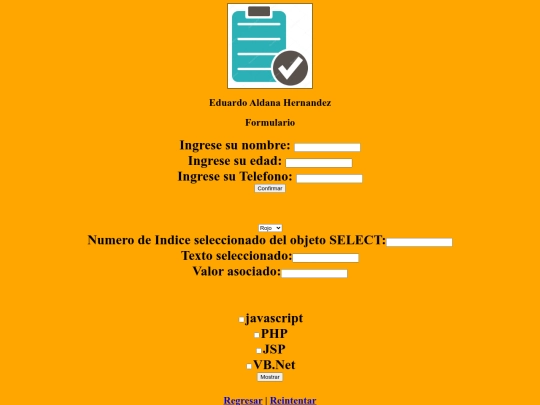Formulario screenshot