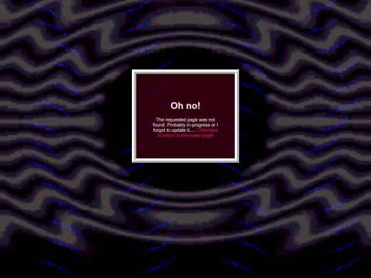 not_found screenshot