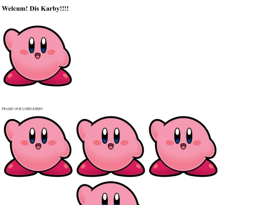 Kirby screenshot