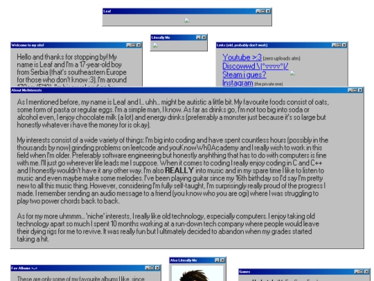 ARCHIVE/win95 screenshot