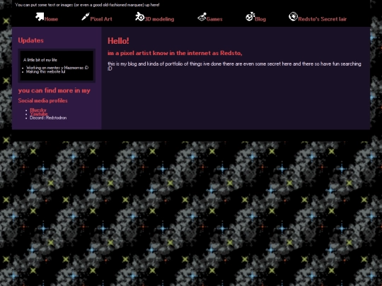 test screenshot