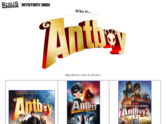 inspirations/antboy screenshot