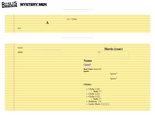 inspirations/sample page screenshot