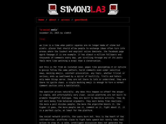 a-social screenshot