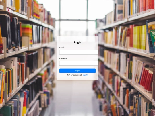 login screenshot