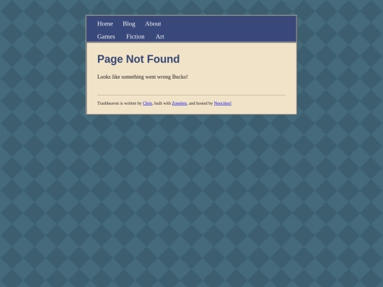 not_found screenshot