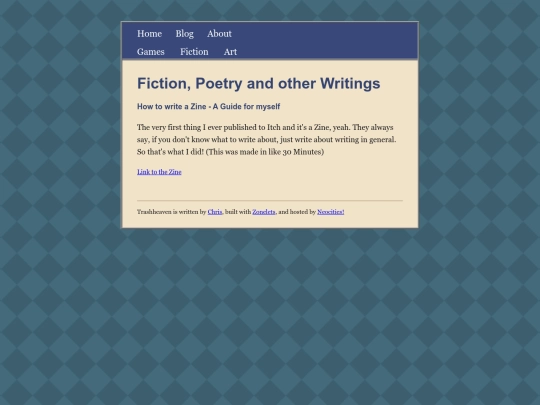 writing screenshot
