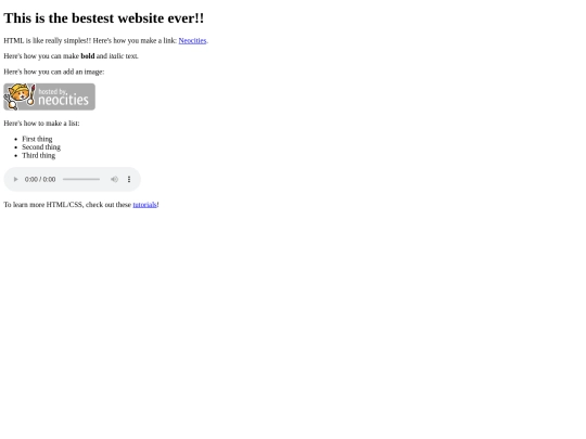 index screenshot