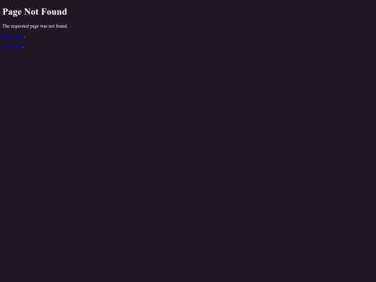 not_found screenshot