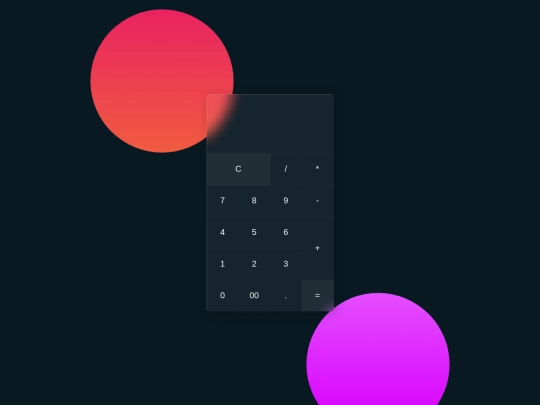 glassmorphism_calculator screenshot
