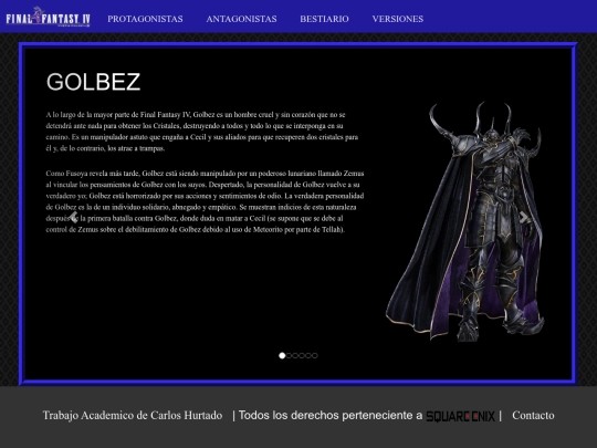 antagonista screenshot