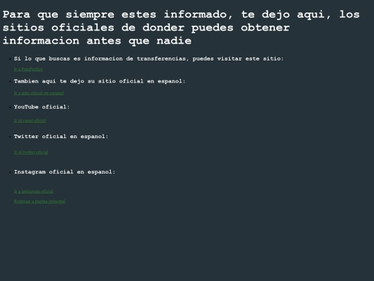 paginasoficiales screenshot