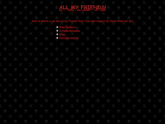 myfriends screenshot