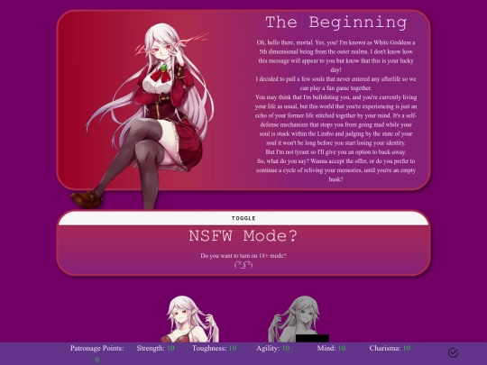 cyoa screenshot